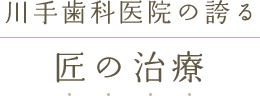 匠の治療